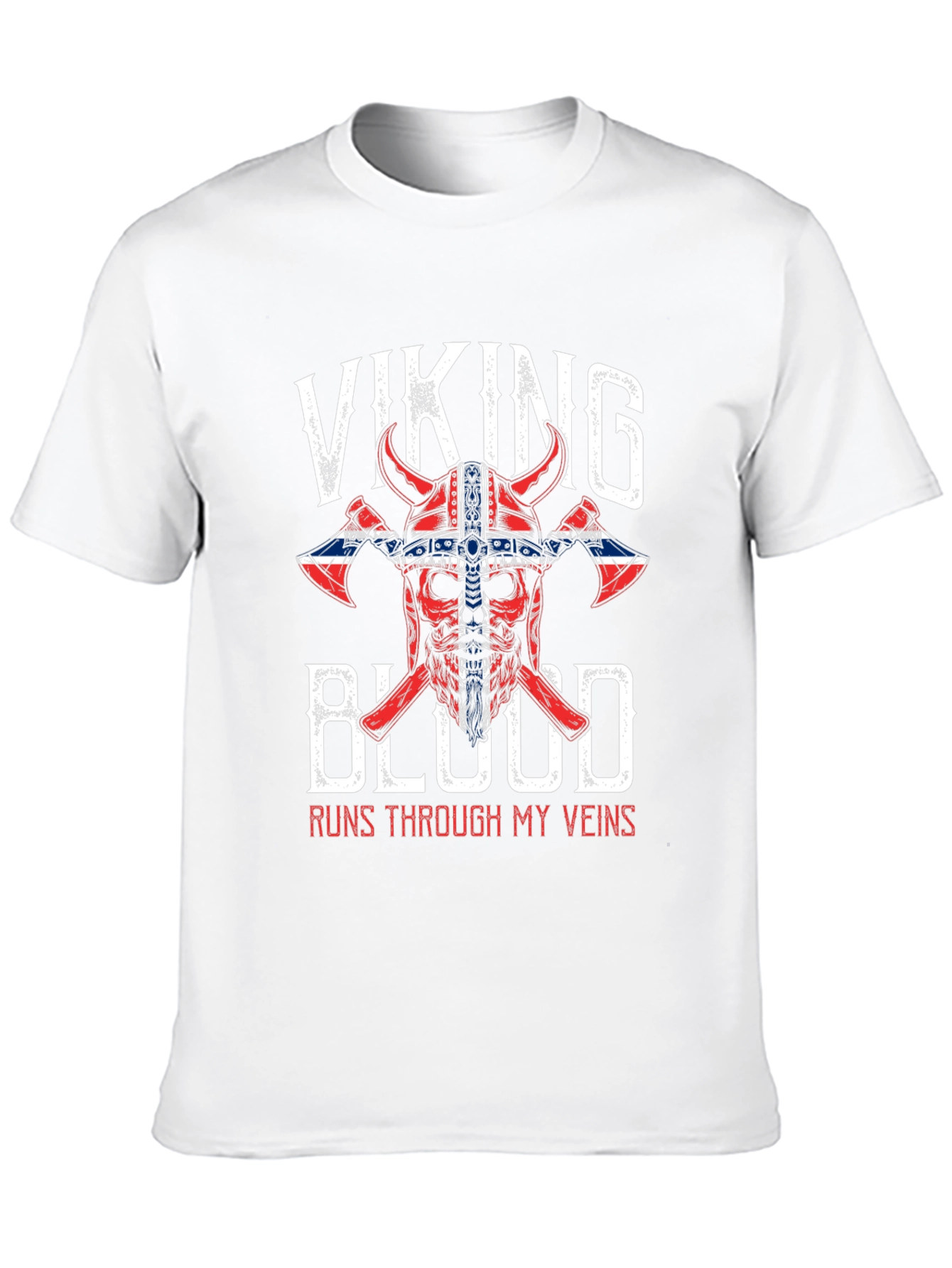 Viking Blood T-Shirt - Runs Through My Veins