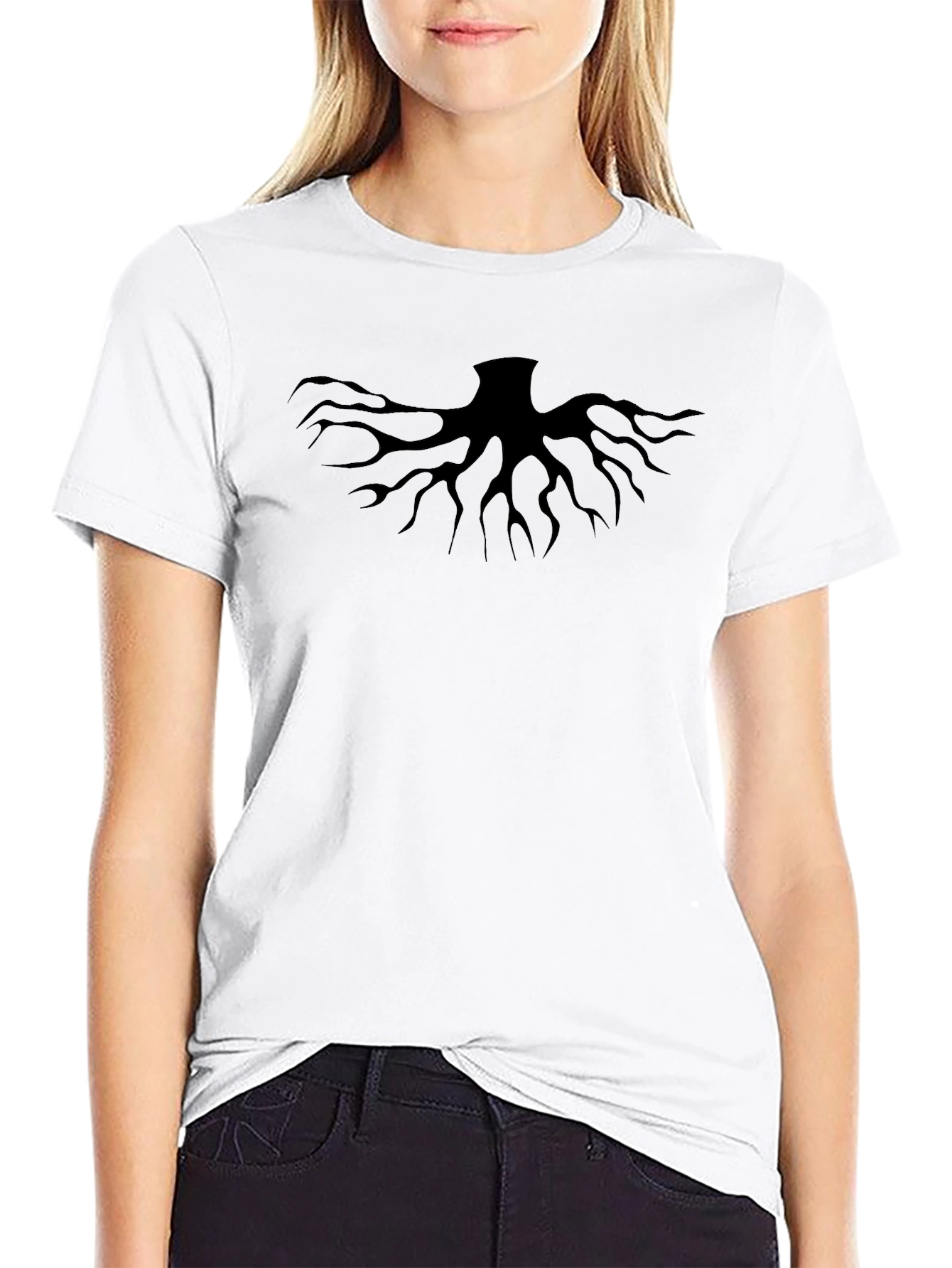 Black Roots Design Tee