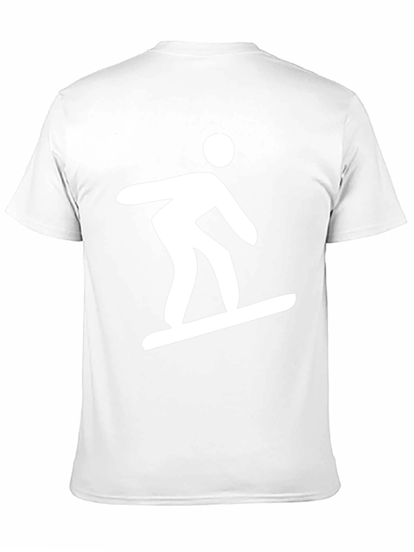 Snowboarder Graphic Tee - Black