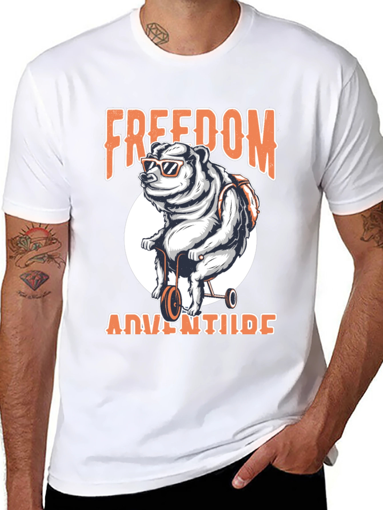 Freedom Adventure Bear T-Shirt