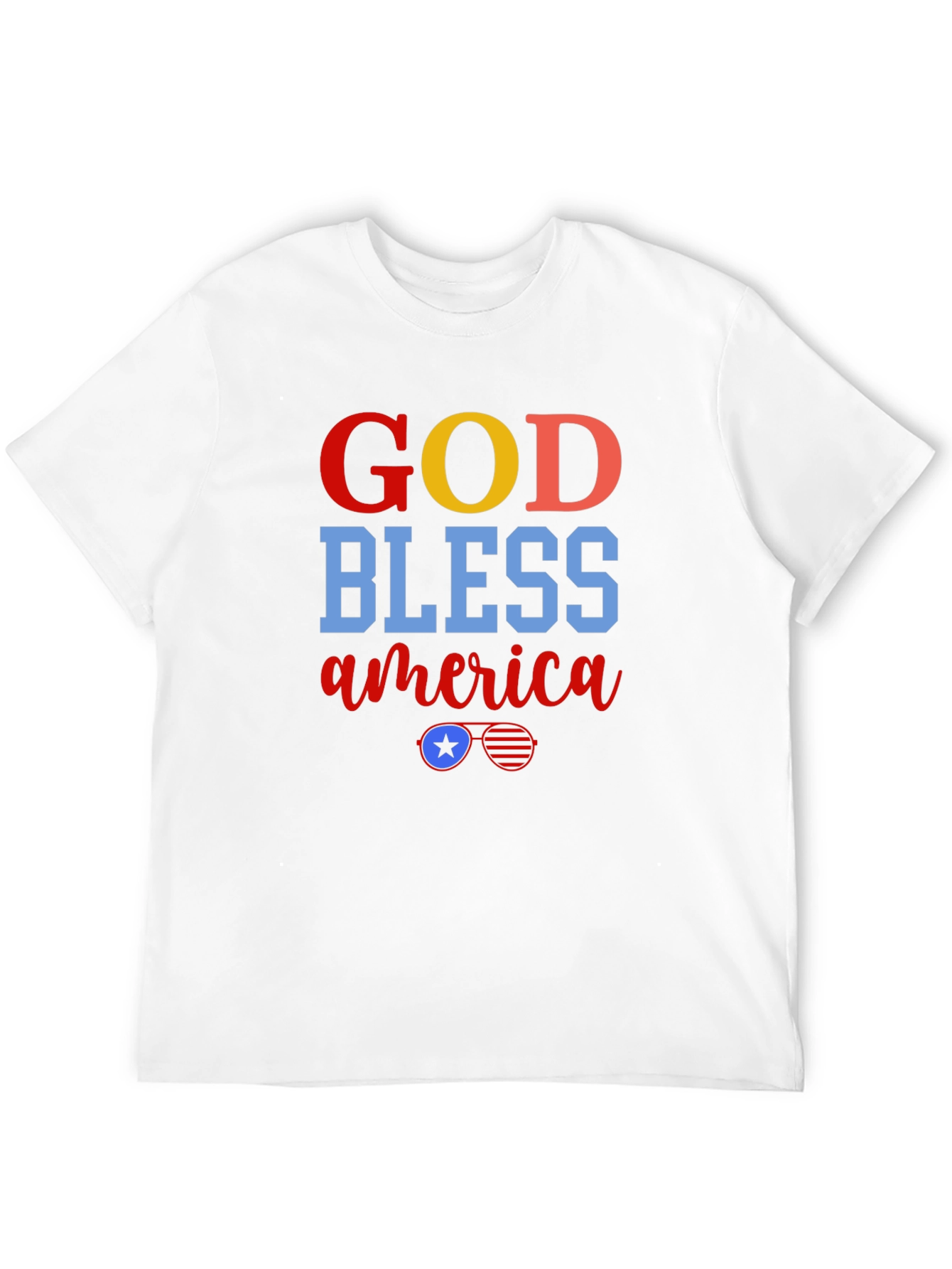God Bless America Patriotic T-Shirt