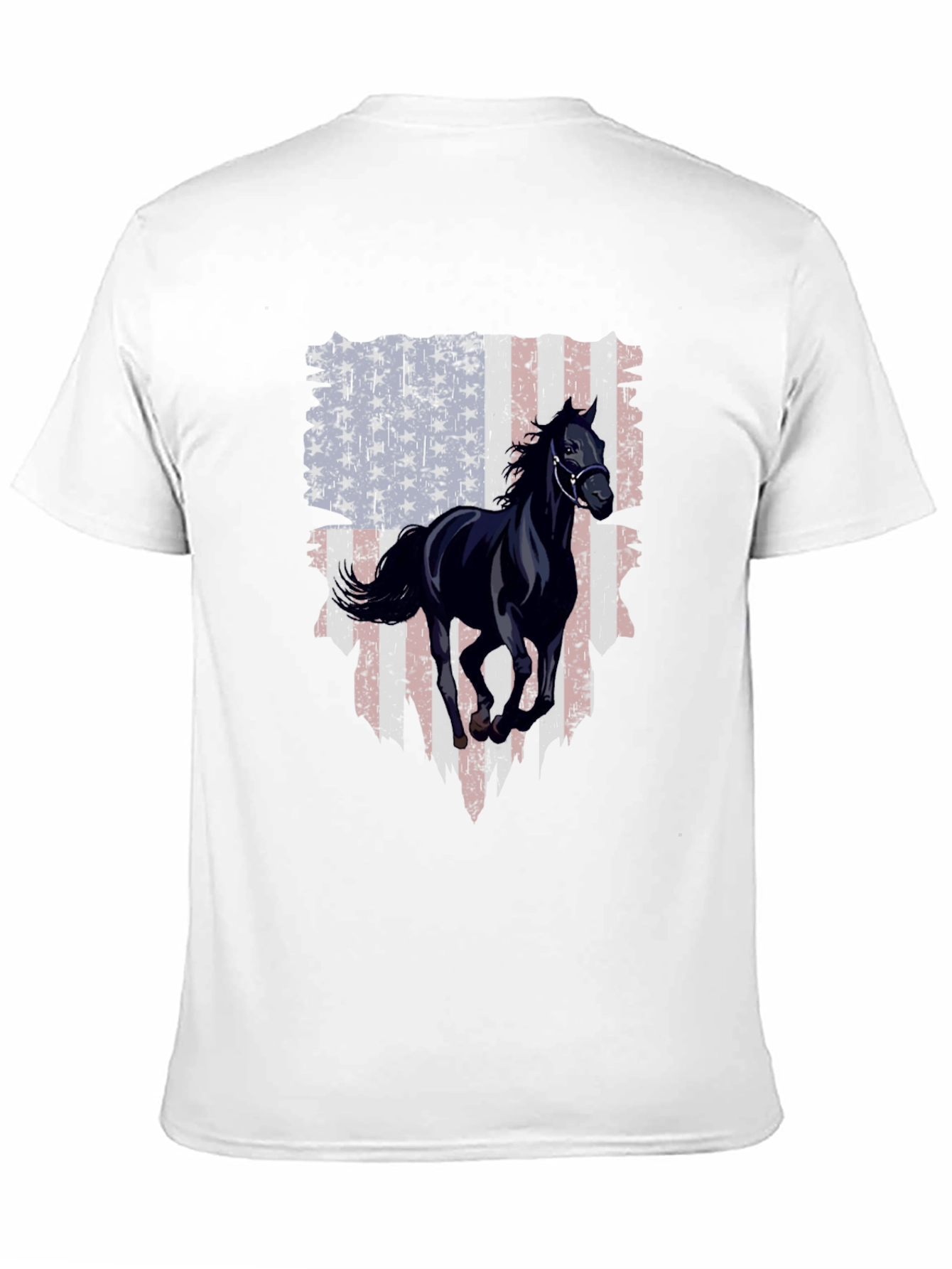 Patriotic Horse Graphic Tee