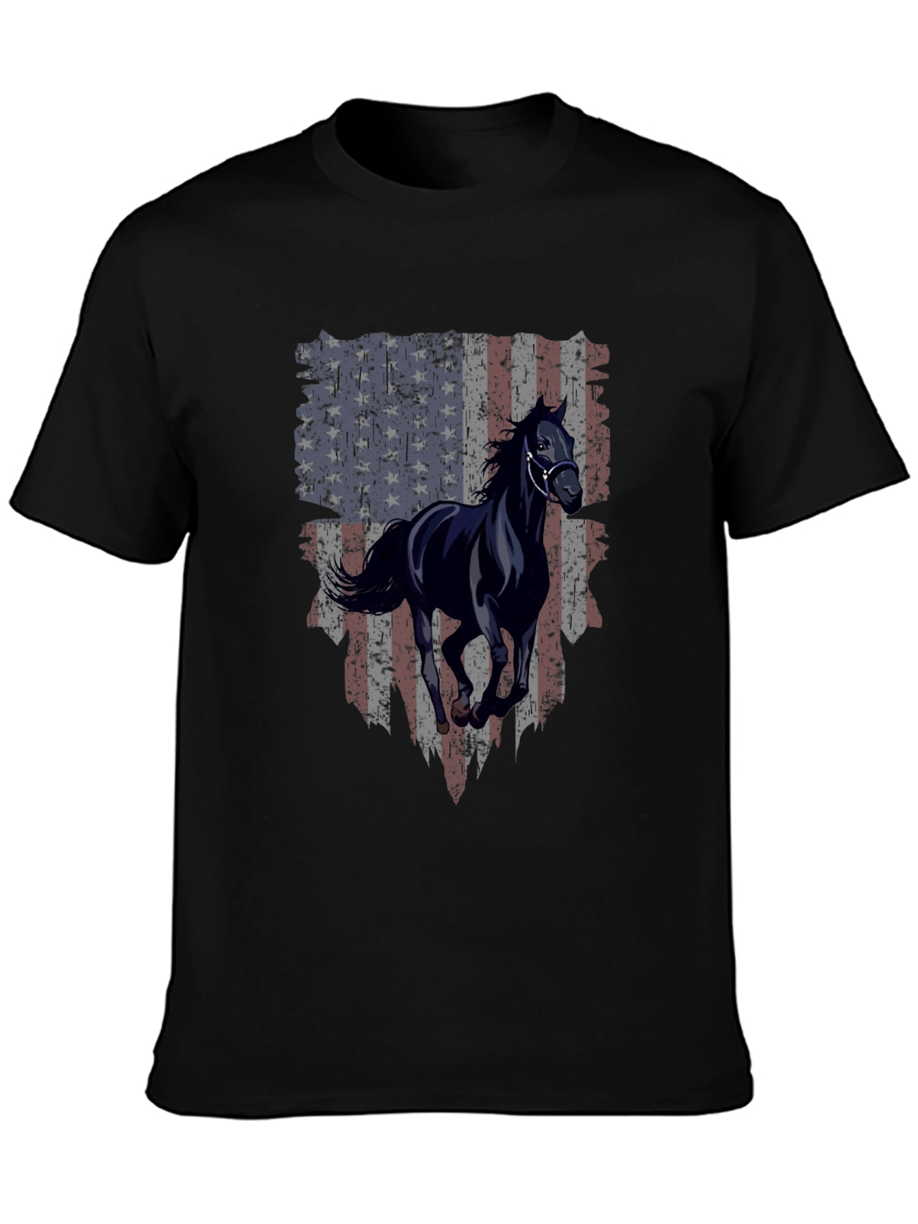 Patriotic Horse Graphic Tee