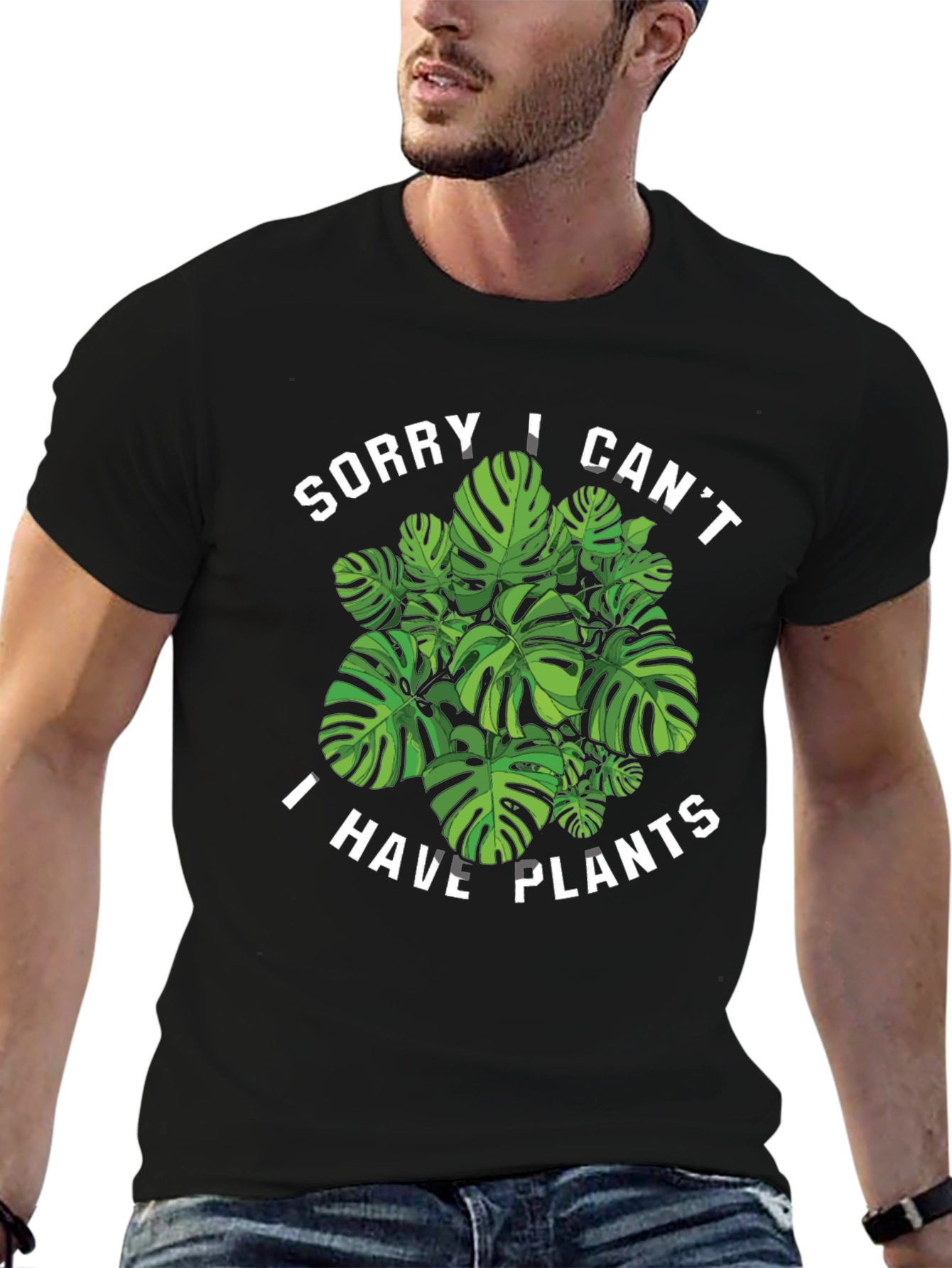Sorry I Cant I Have Plants T-Shirt