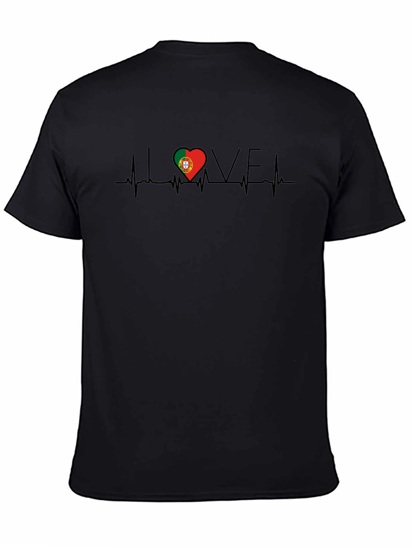 Portugal Love Heartbeat T-Shirt