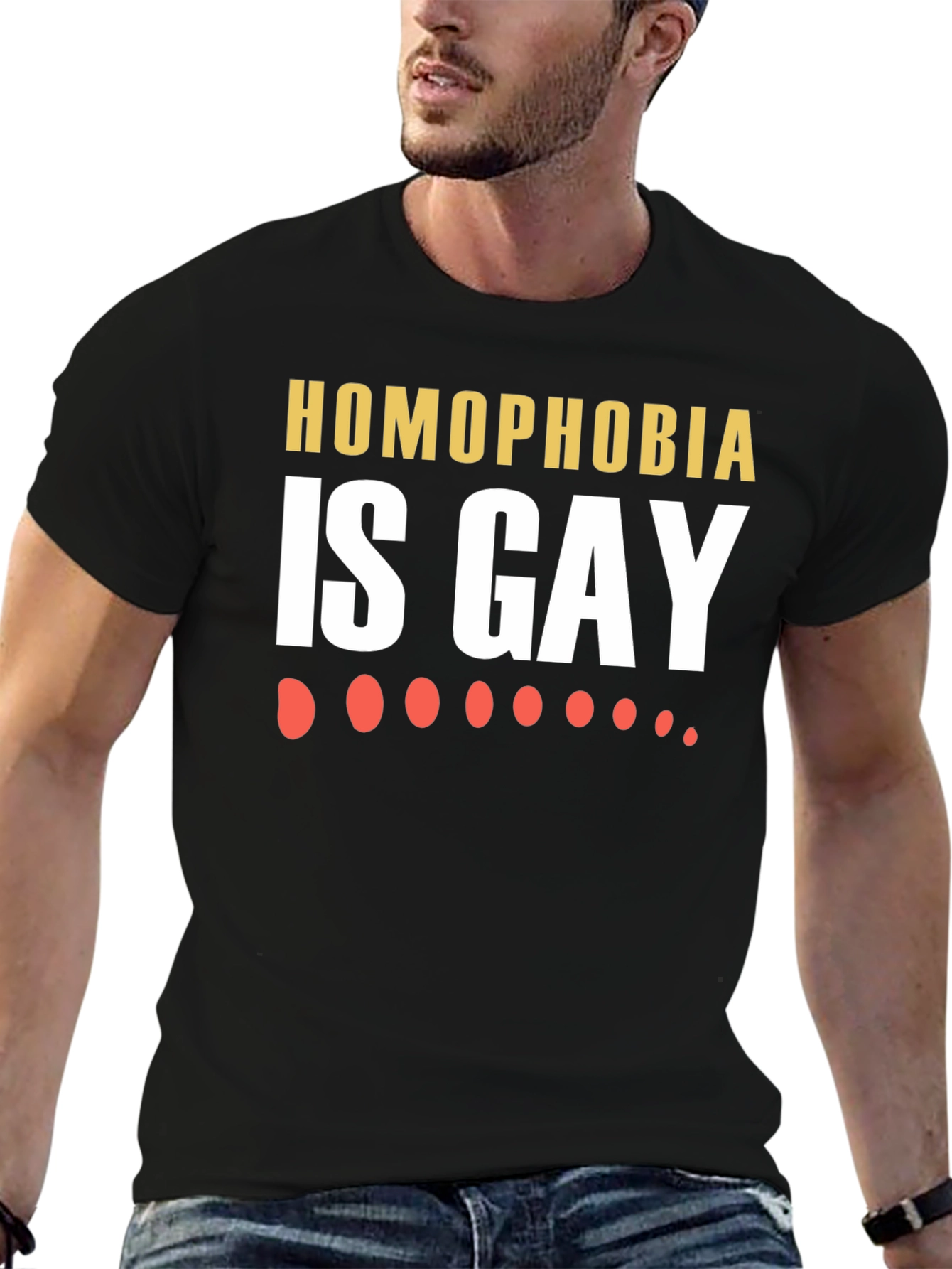 Homophobia is Gay T-Shirt - Anti-Hate Tee