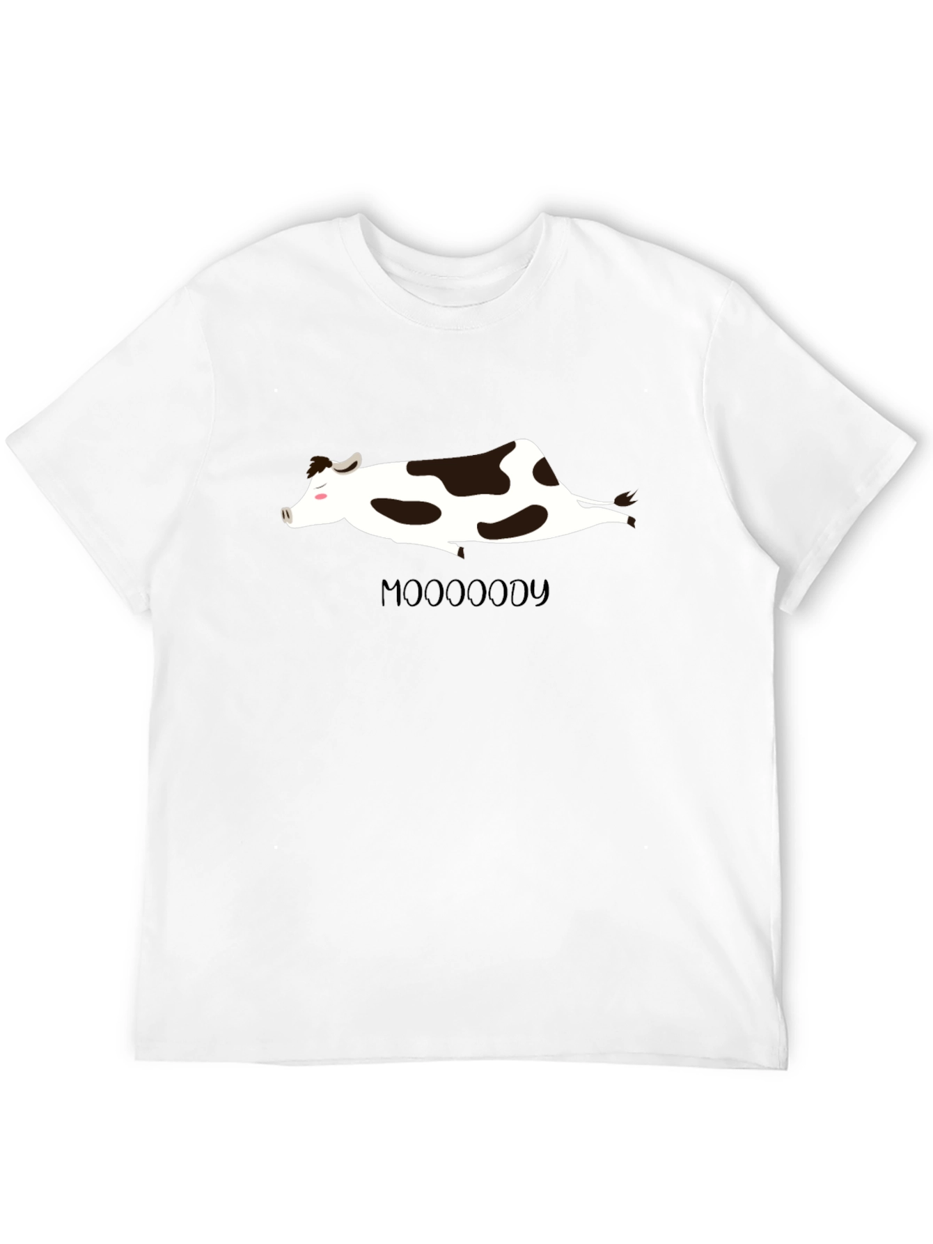 Mooooody Cow Graphic Tee - Relaxed Fit