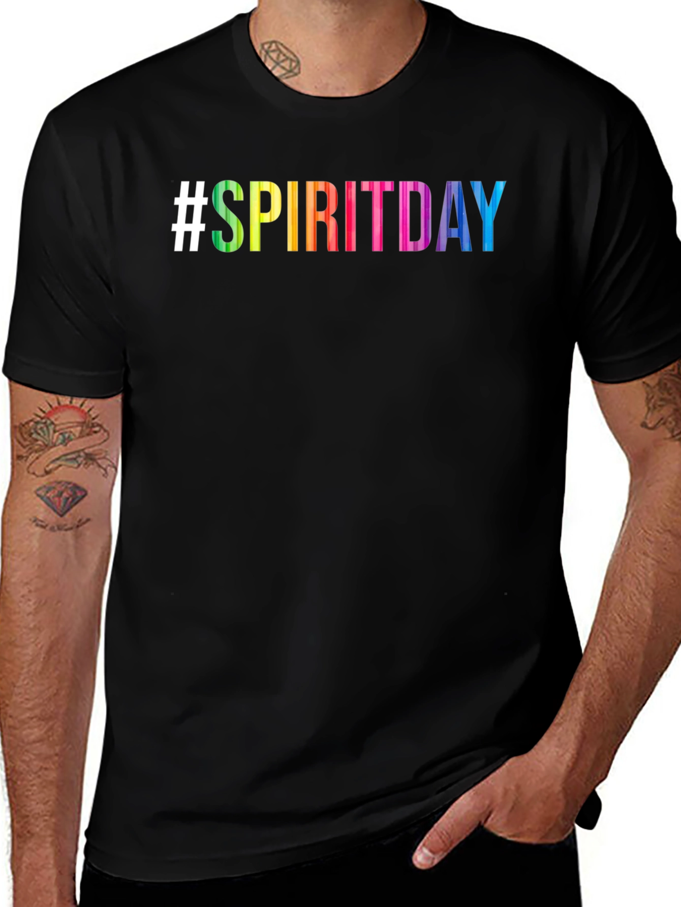 Spirit Day Rainbow T-Shirt