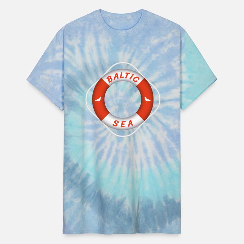 Baltic Sea lifebuoy seagulls vacation