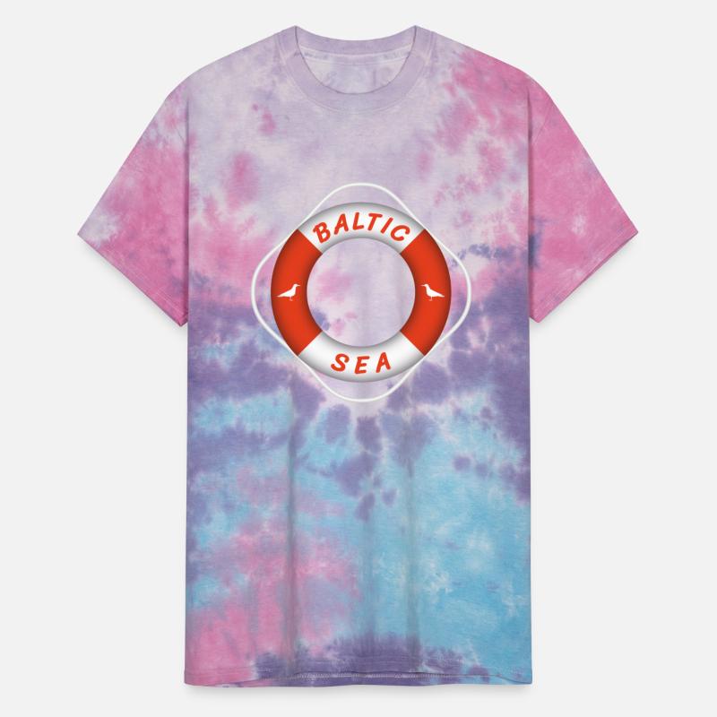 Baltic Sea lifebuoy seagulls vacation