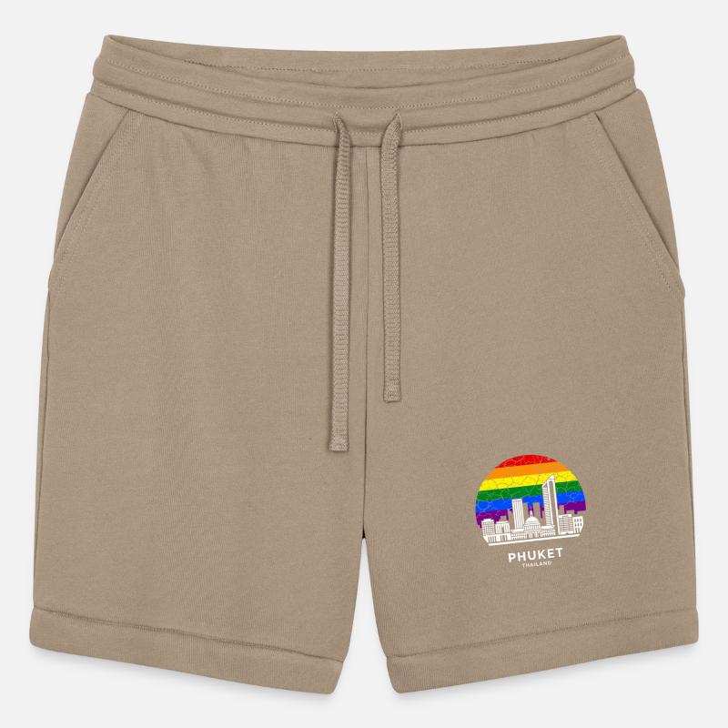 Bangkok Skyline with Rainbow Pride Colors