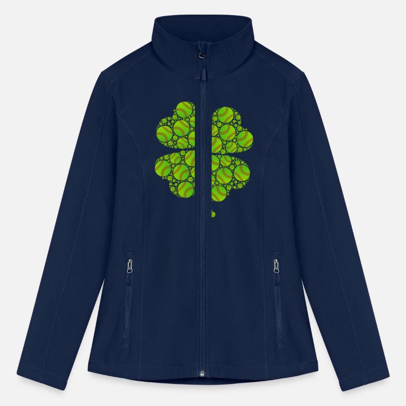 Baseball shamrock lucky charm baseball