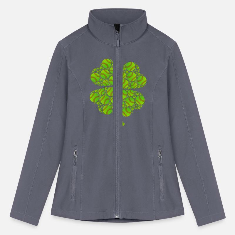 Baseball shamrock lucky charm baseball