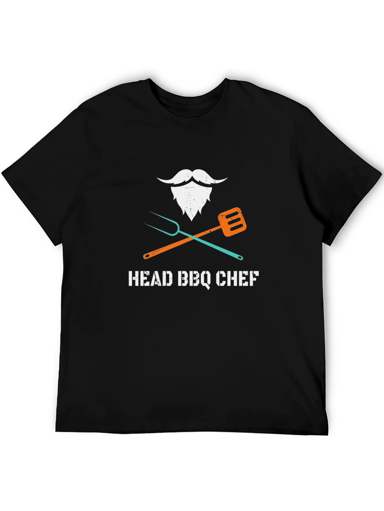 Head BBQ Chef T-Shirt - Grill Master Tee