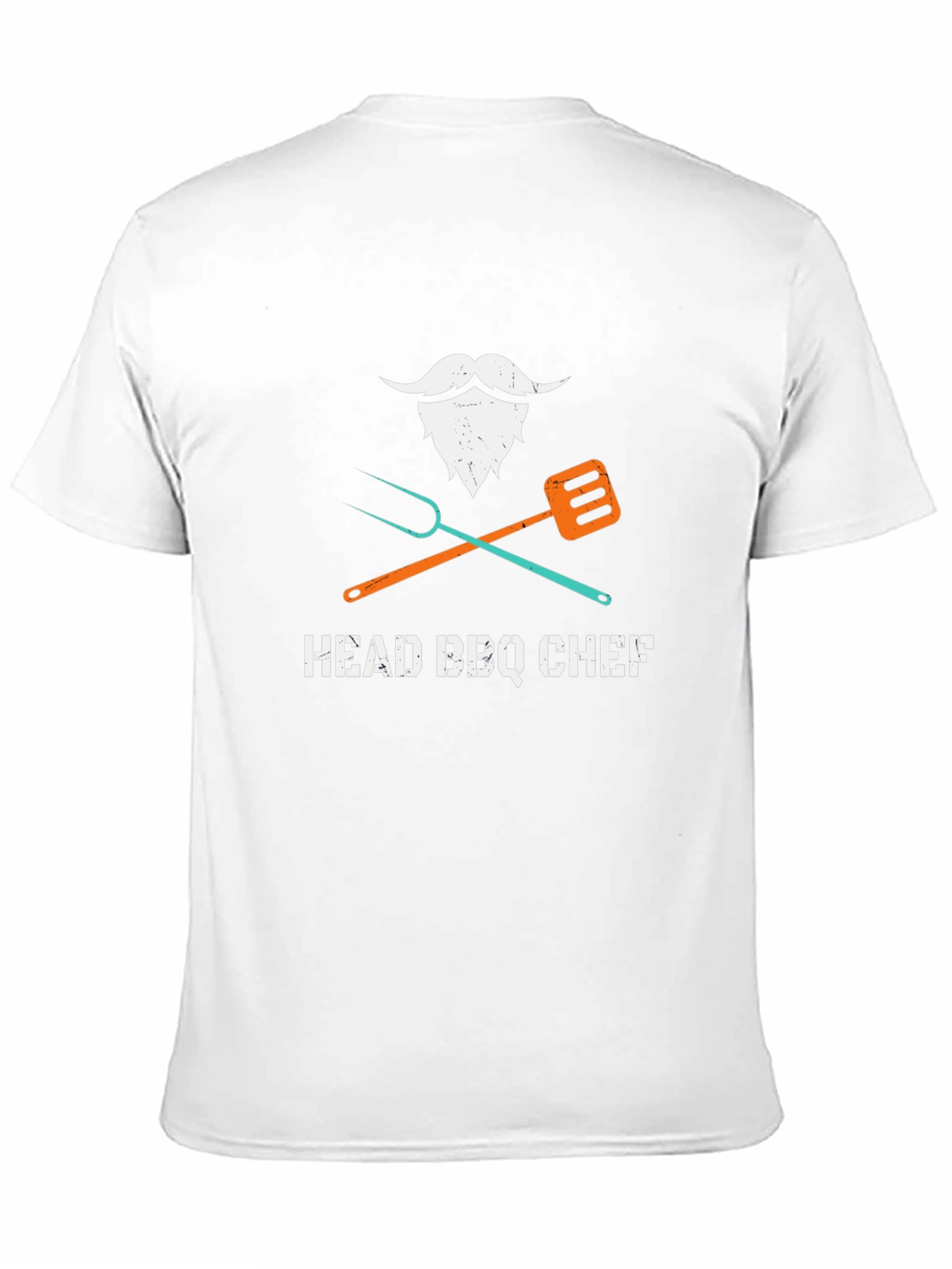 Head BBQ Chef T-Shirt - Grill Master Tee