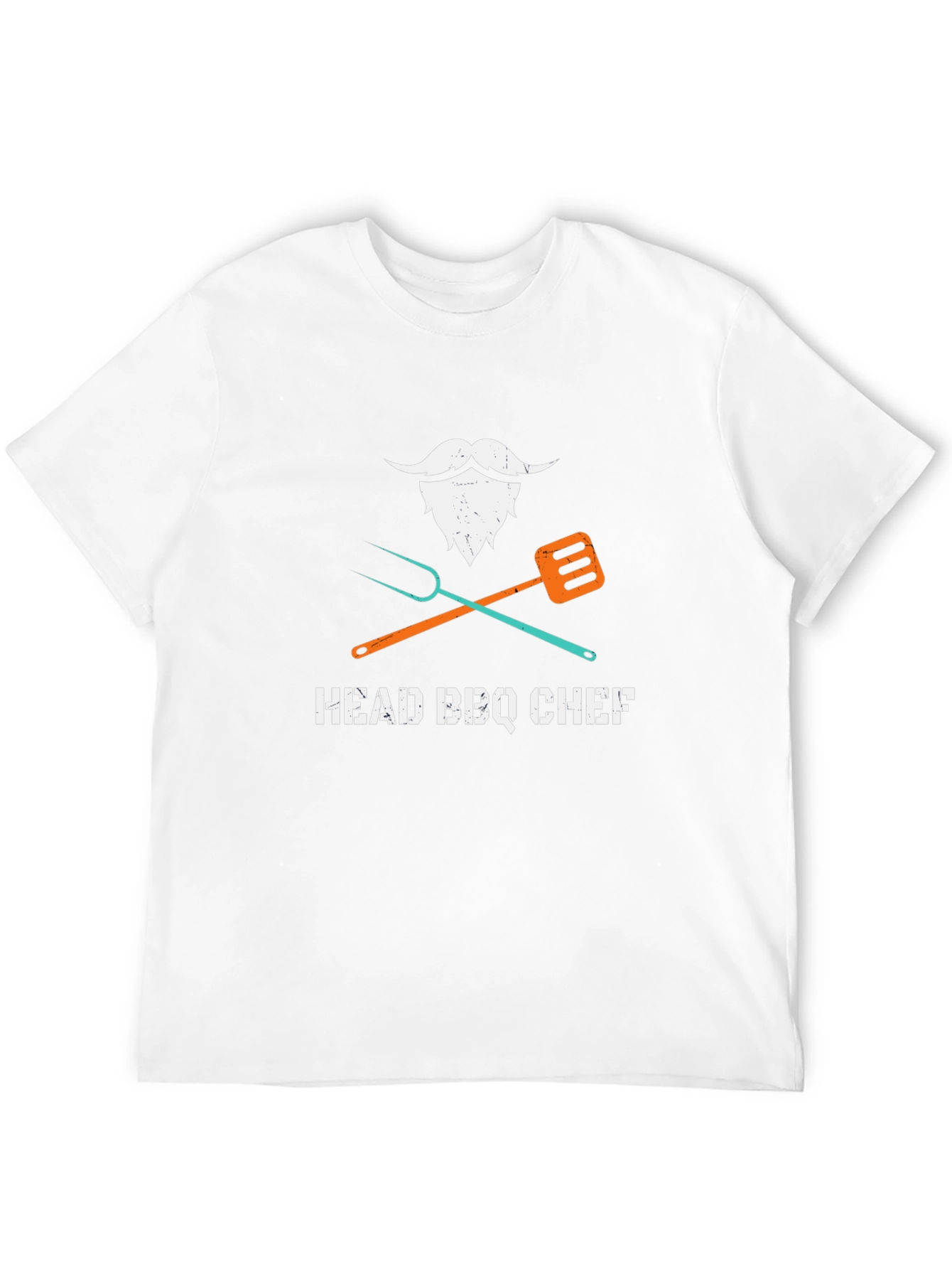 Head BBQ Chef T-Shirt - Grill Master Tee