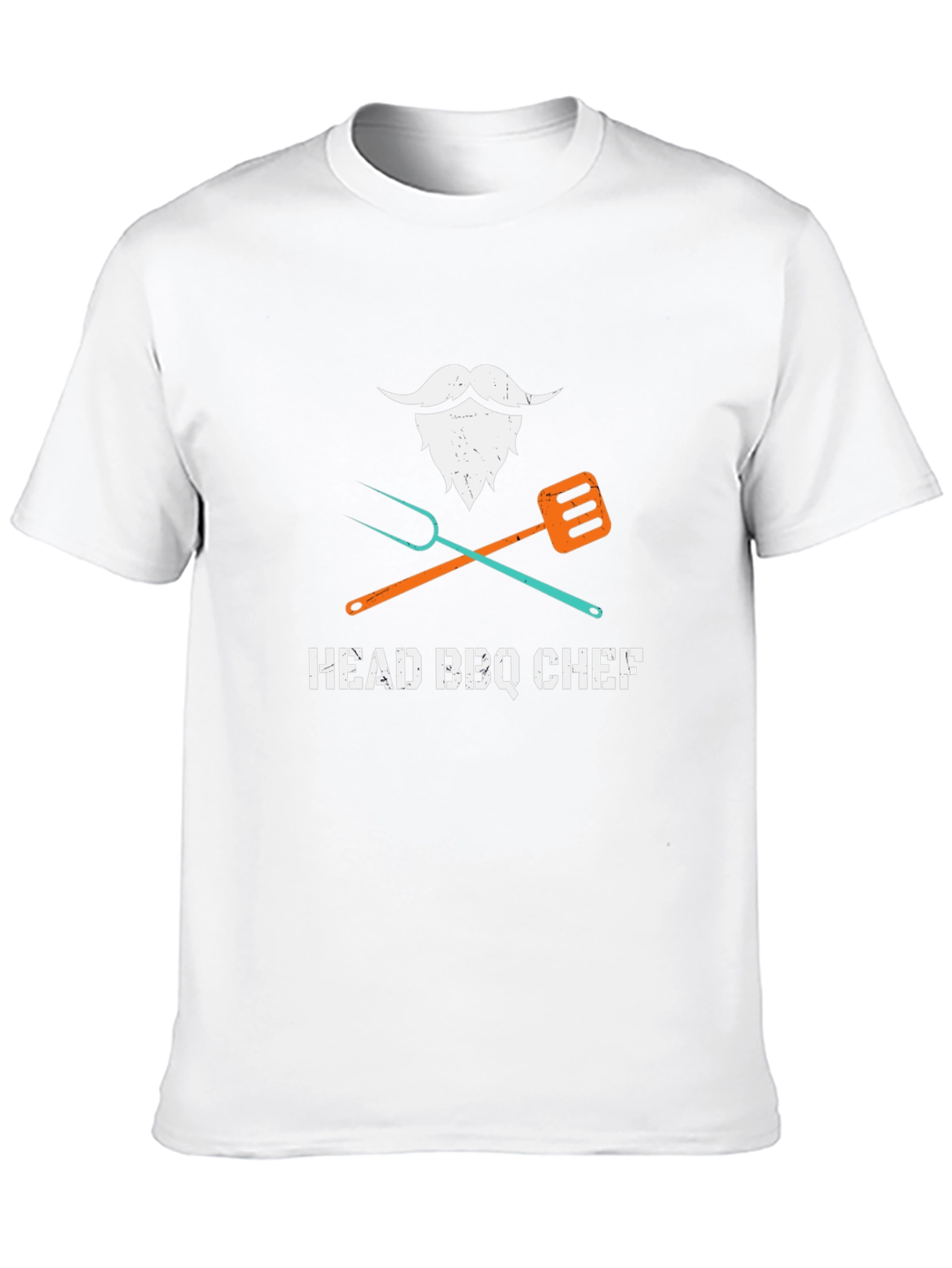 Head BBQ Chef T-Shirt - Grill Master Tee