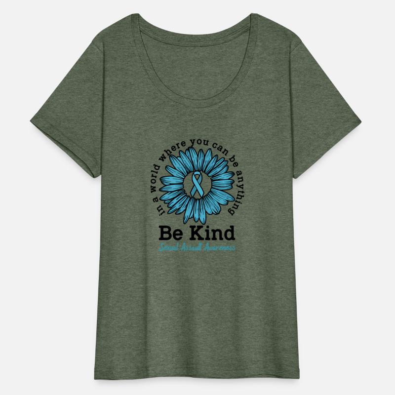 Be Kind Sexual Assault Awareness Sunflower