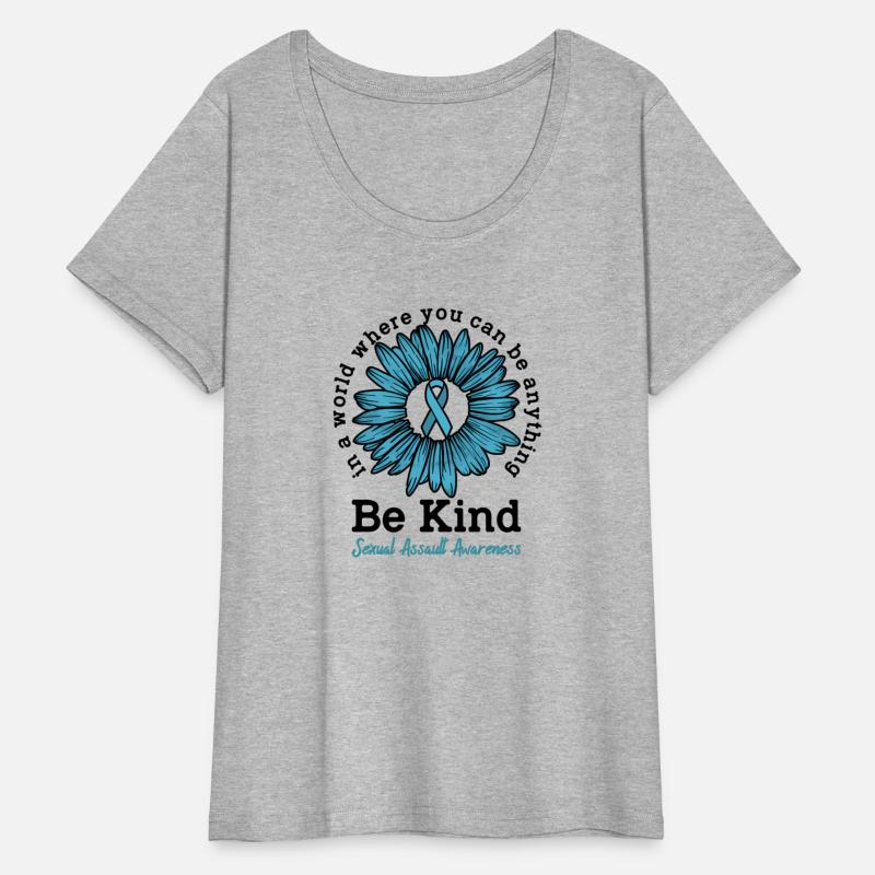Be Kind Sexual Assault Awareness Sunflower