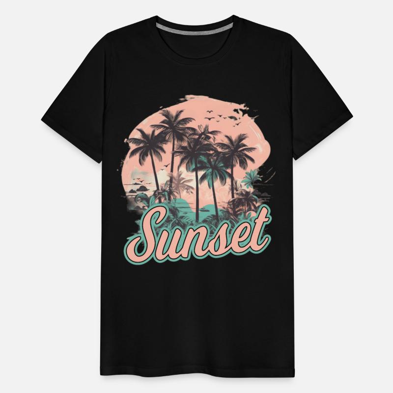 Beach Sunset Sea for a Beach Vacationers