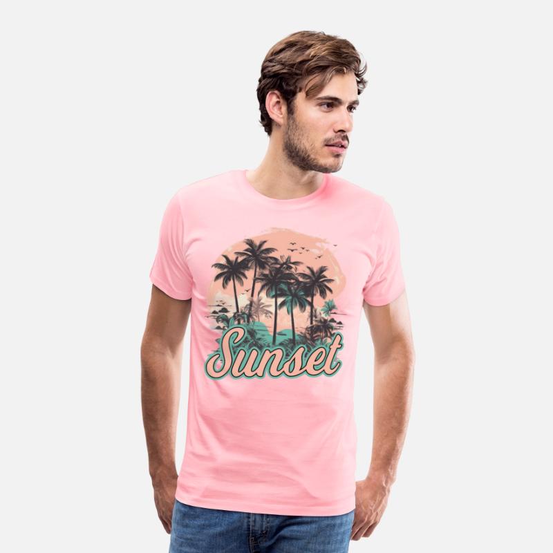 Beach Sunset Sea for a Beach Vacationers