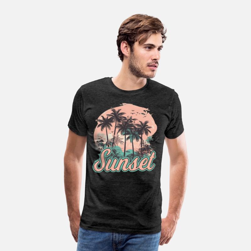 Beach Sunset Sea for a Beach Vacationers