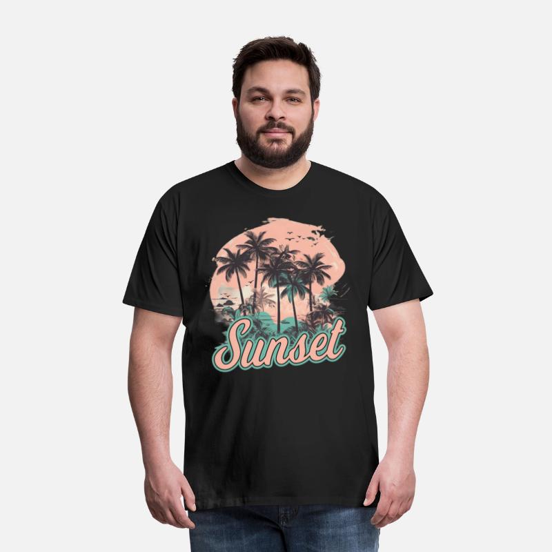 Beach Sunset Sea for a Beach Vacationers