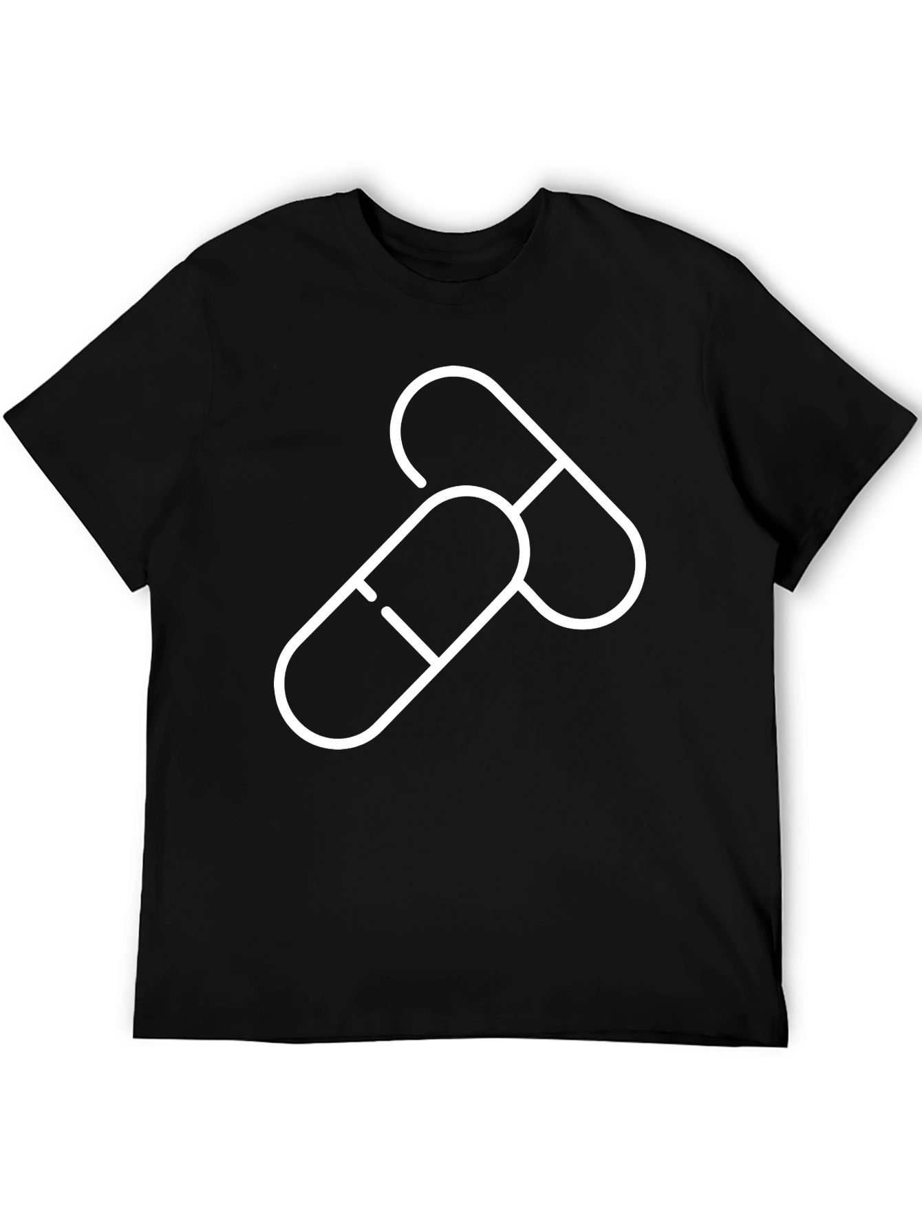 Pills Graphic Black T-Shirt