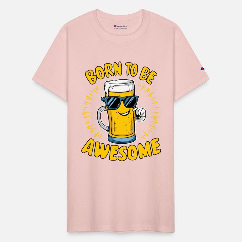 Beer Saying Born to be Awesome