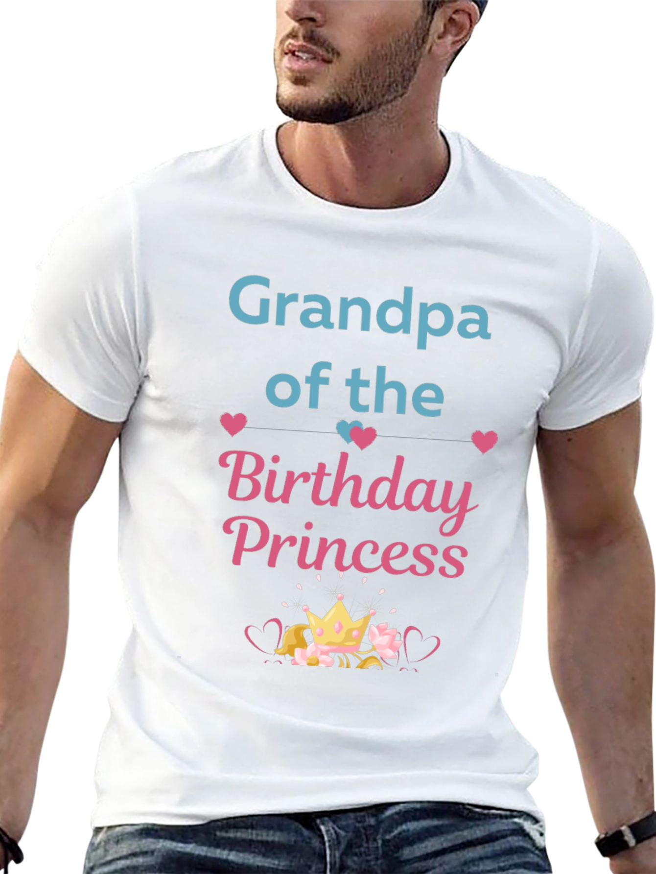 Grandpa of the Birthday Princess T-Shirt
