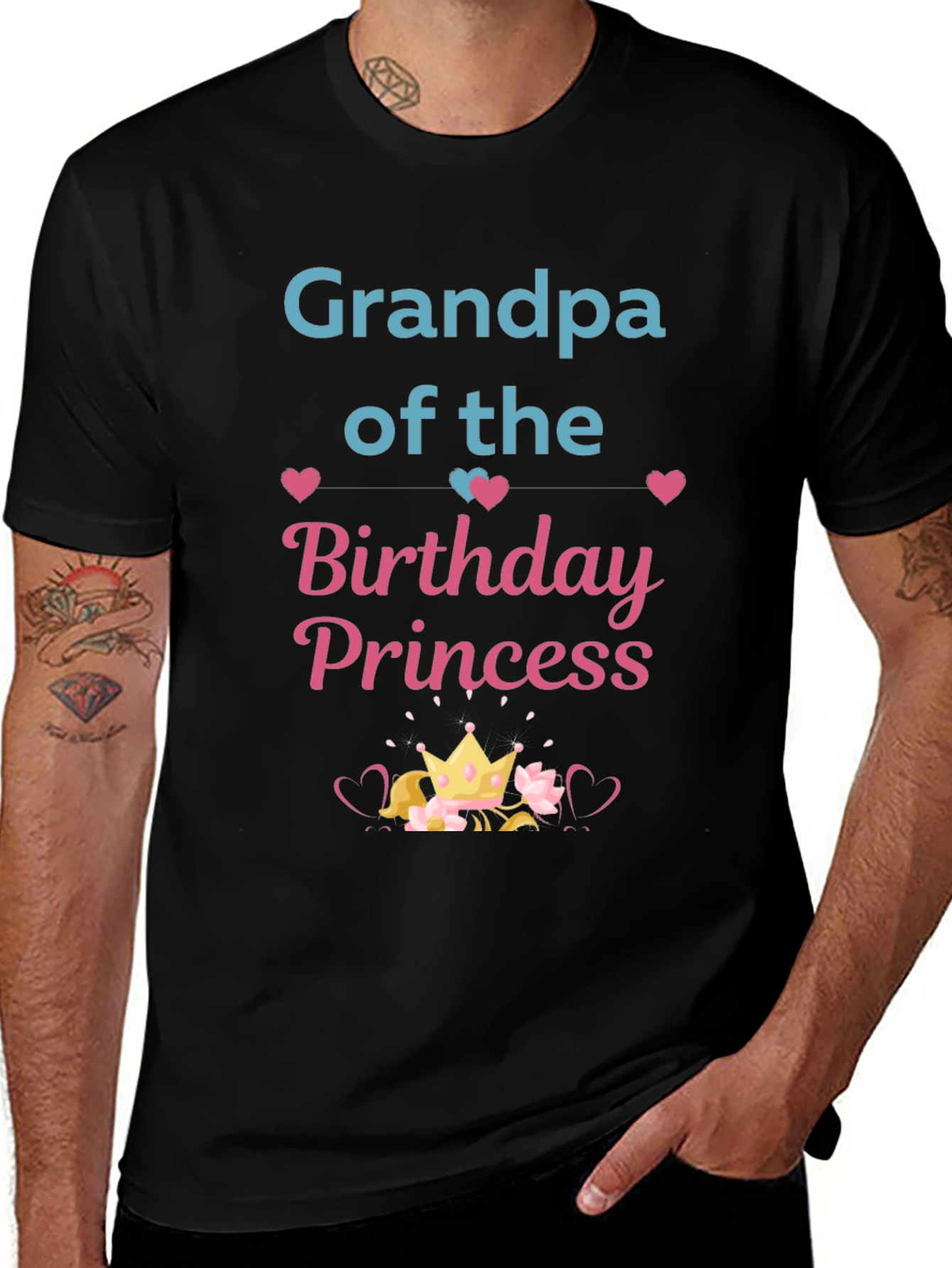 Grandpa of the Birthday Princess T-Shirt