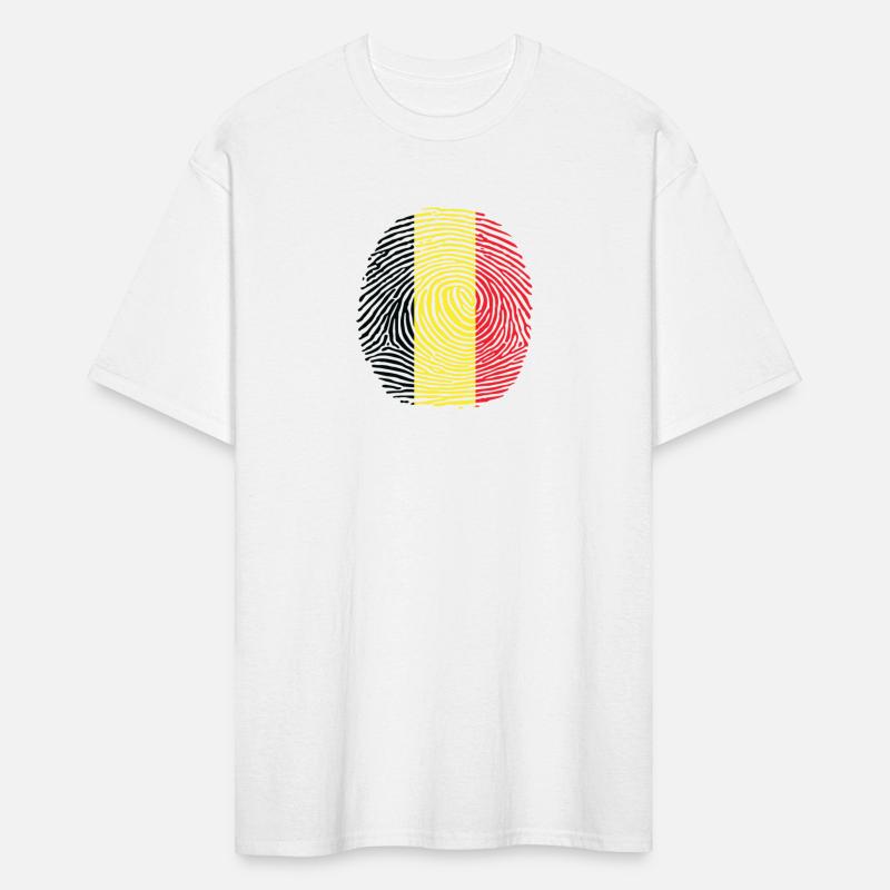 belgium flag fingerprint