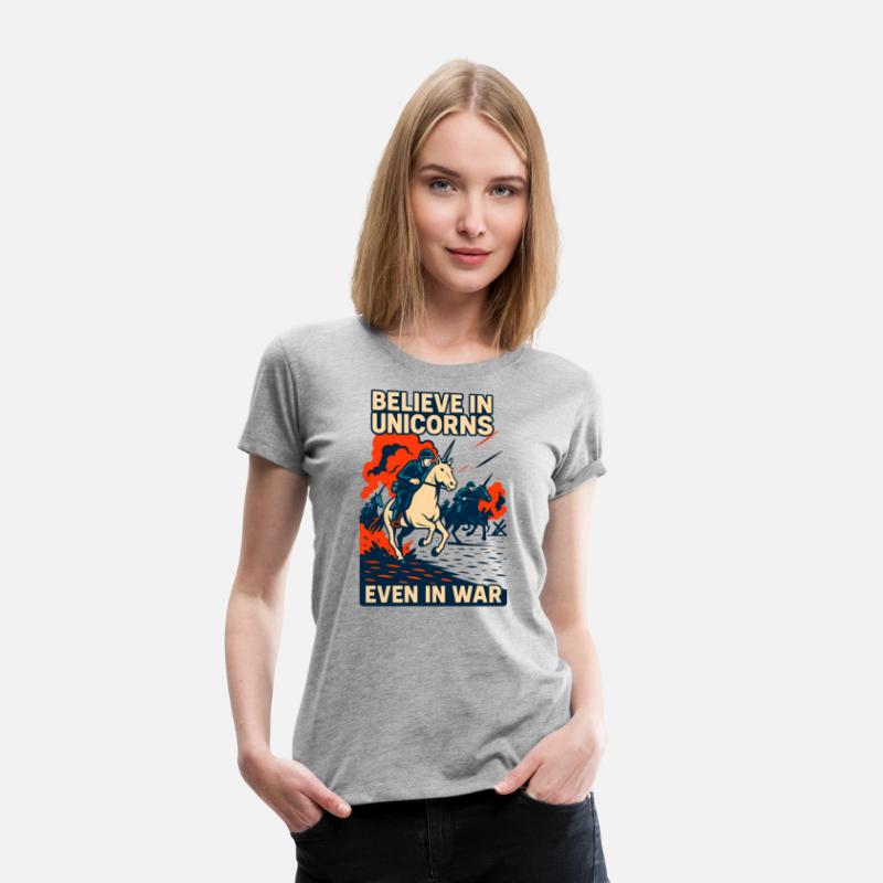 Believe in Unicorns Even in War Anti-War Satire