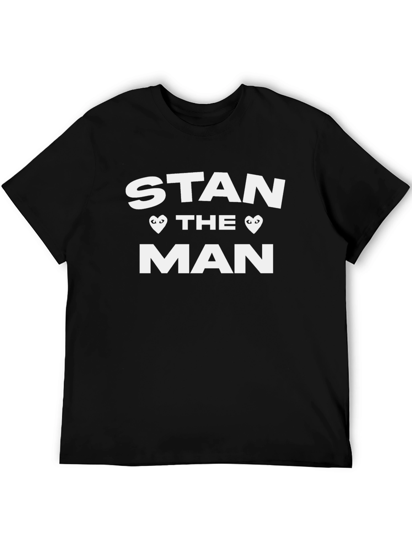 Stan The Man Graphic T-Shirt - Trendy Casual Wear