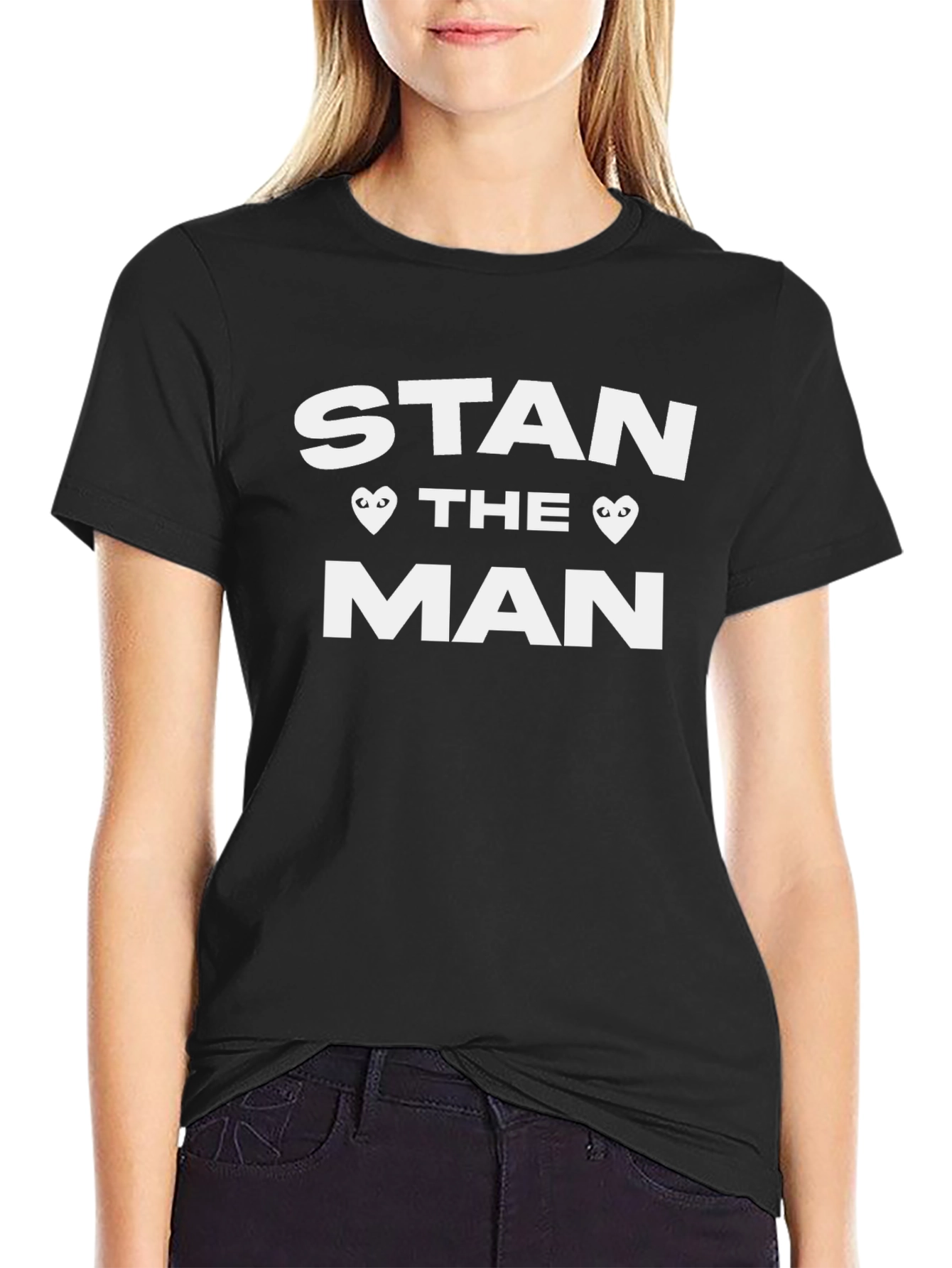 Stan The Man Graphic T-Shirt - Trendy Casual Wear