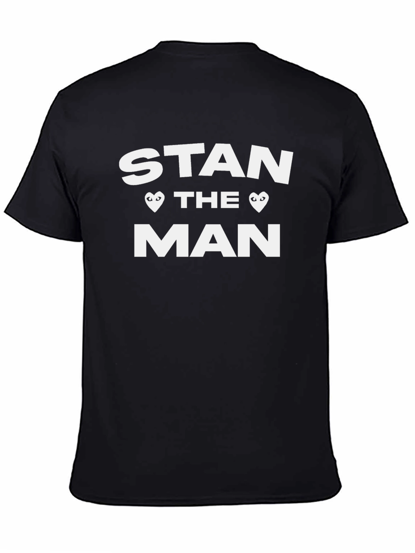 Stan The Man Graphic T-Shirt - Trendy Casual Wear