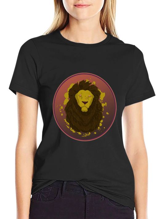 Lion Graphic Tee - Mens Black T-Shirt