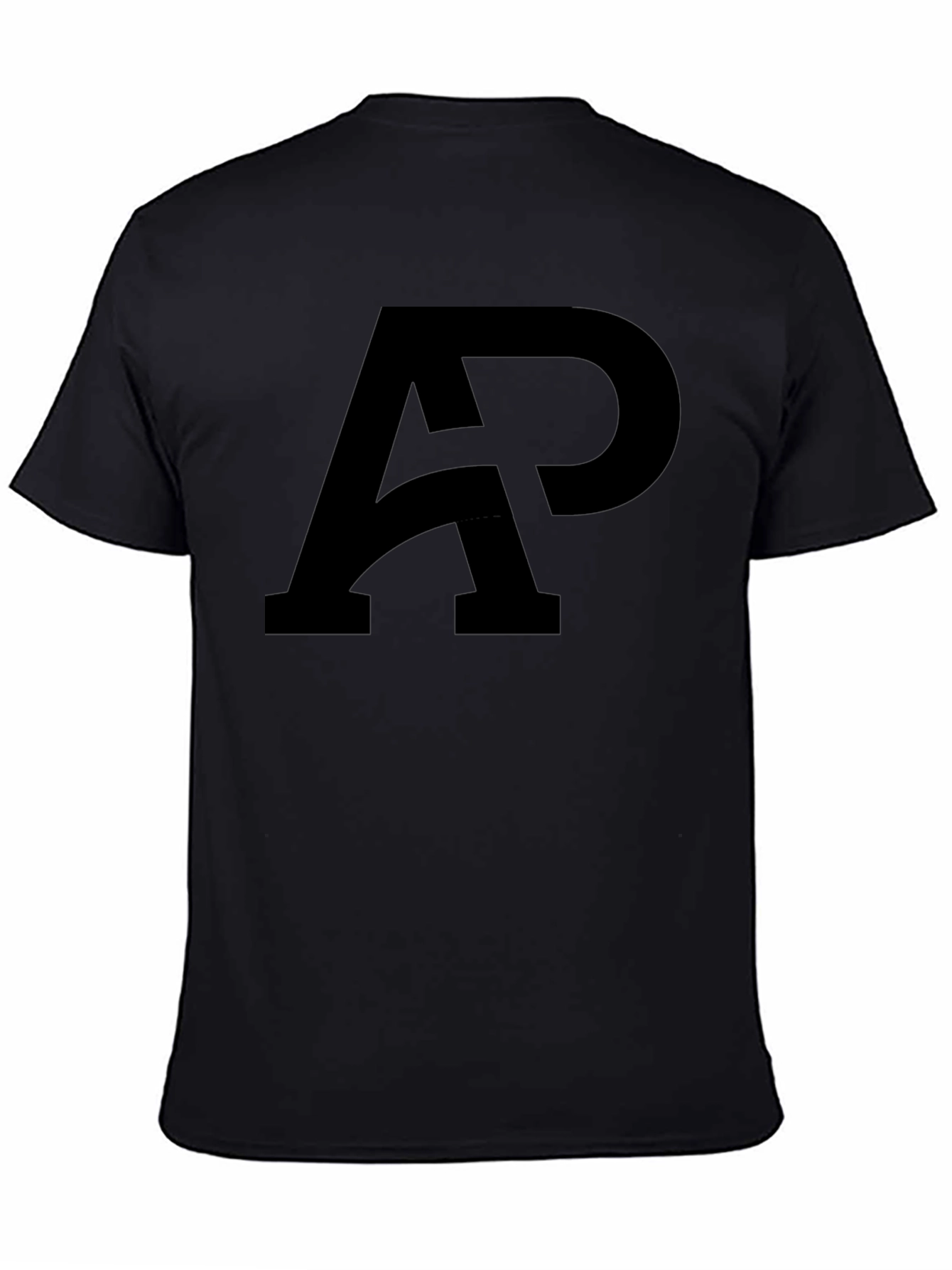 AP Logo Graphic T-Shirt - Black