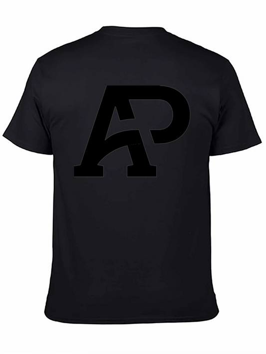 AP Logo Graphic T-Shirt - Black