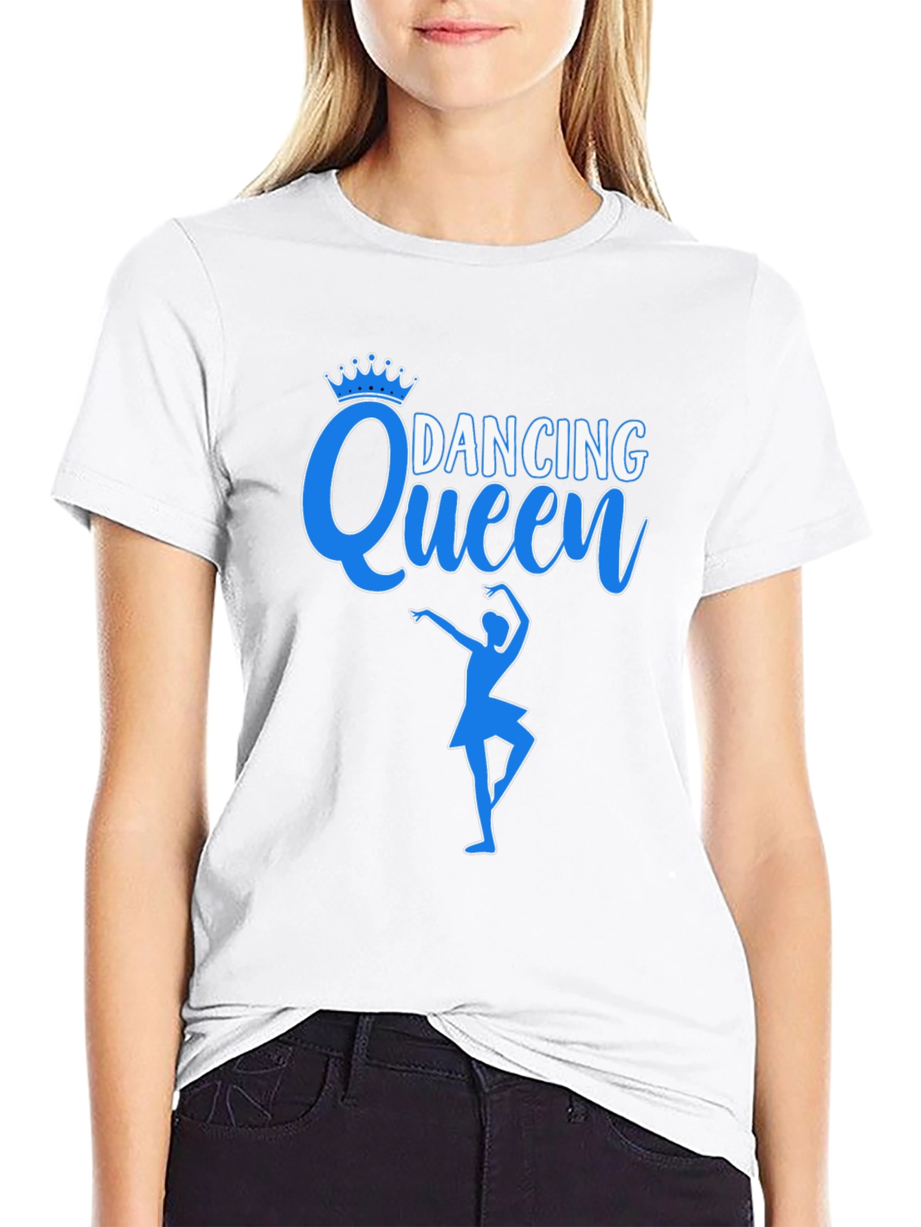 Dancing Queen Black T-Shirt - Dance Lover Gift