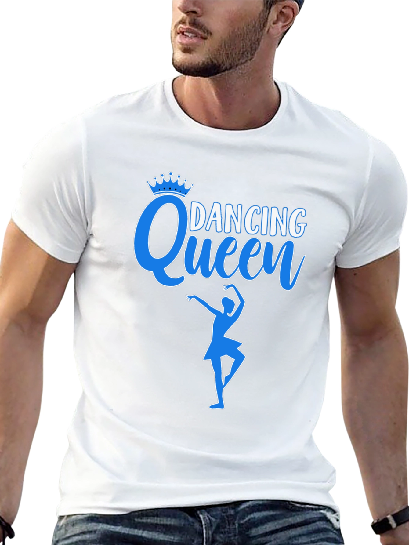 Dancing Queen Black T-Shirt - Dance Lover Gift