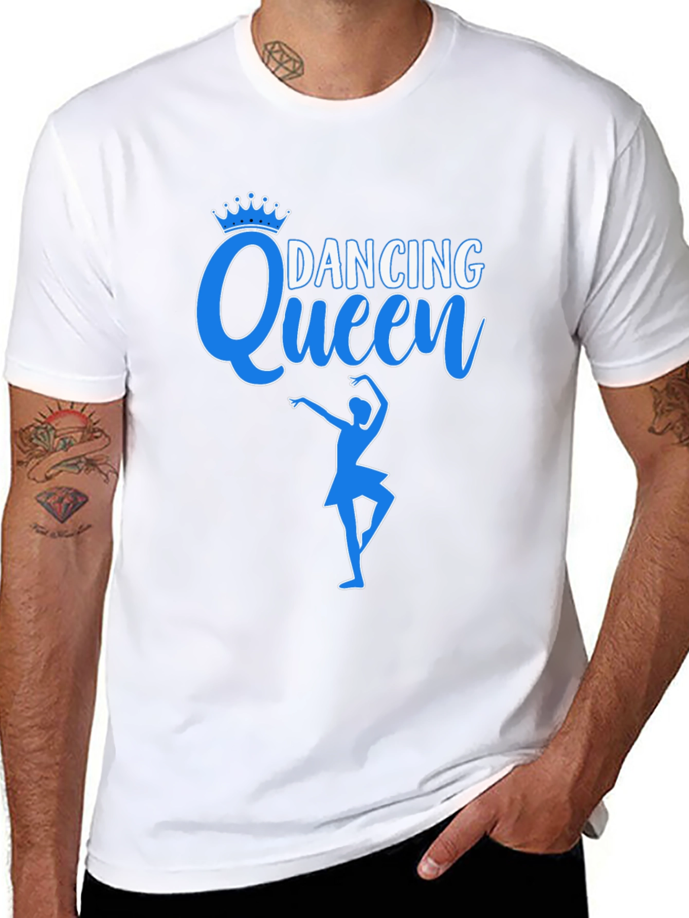Dancing Queen Black T-Shirt - Dance Lover Gift
