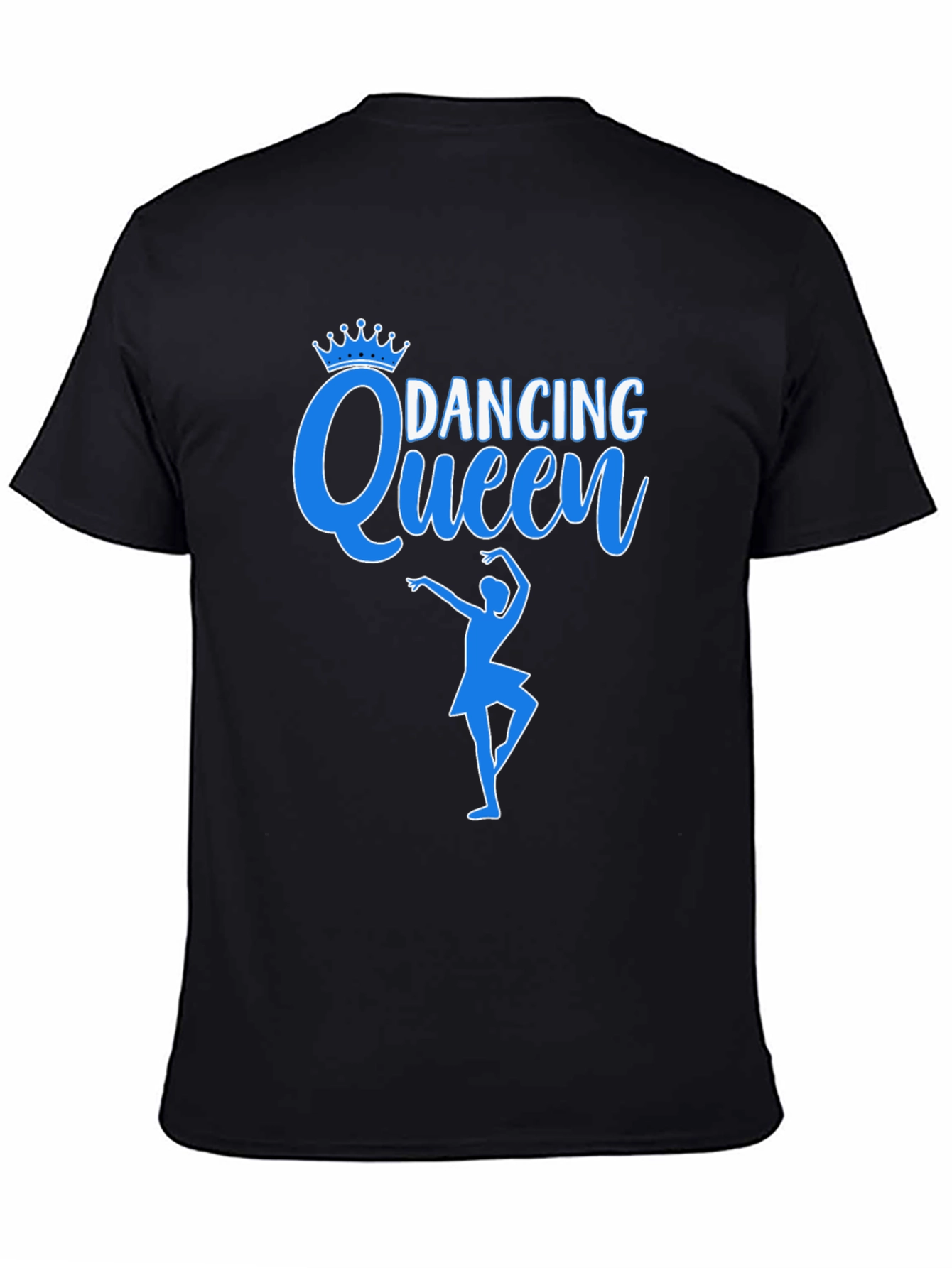 Dancing Queen Black T-Shirt - Dance Lover Gift