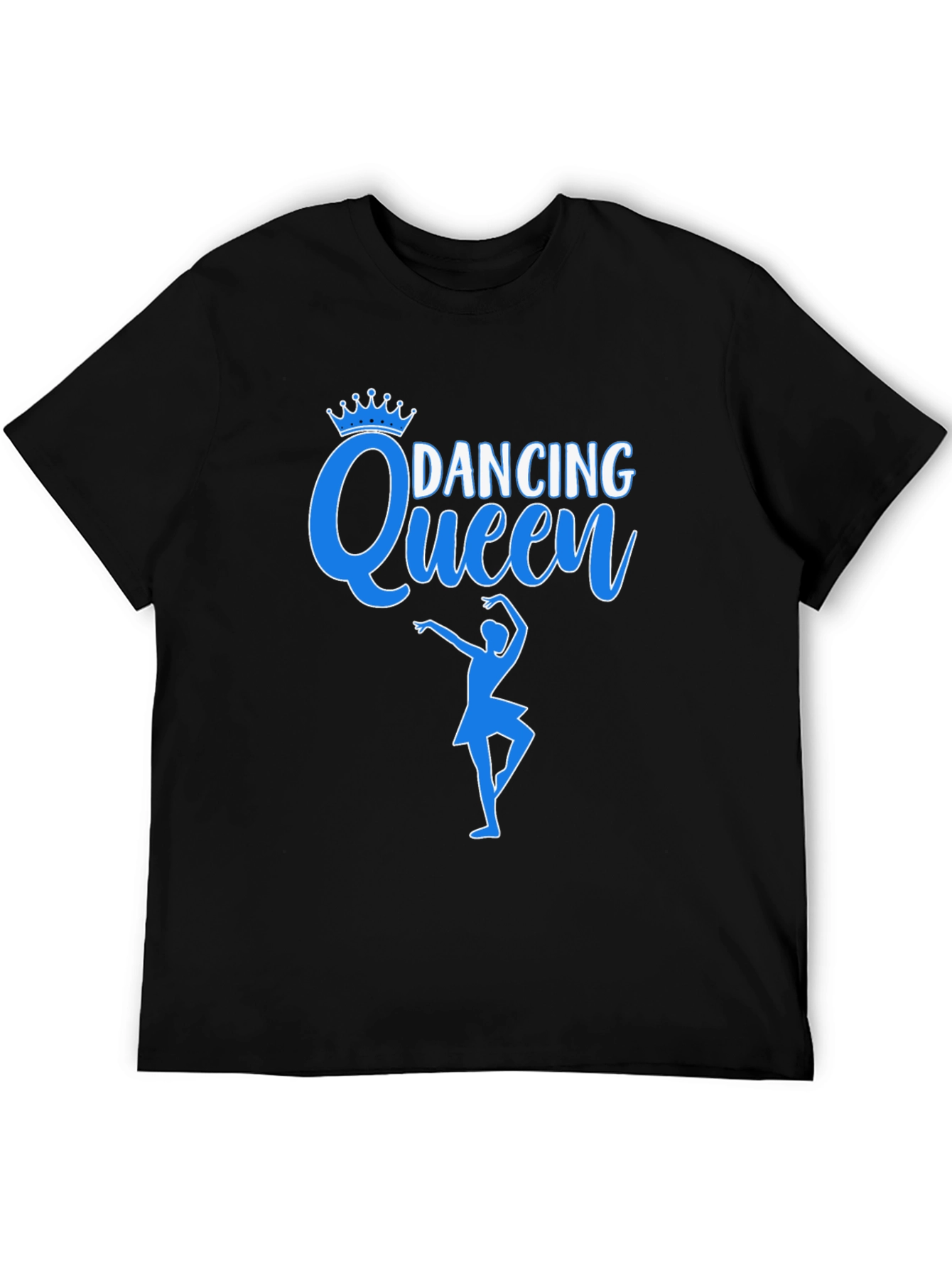 Dancing Queen Black T-Shirt - Dance Lover Gift