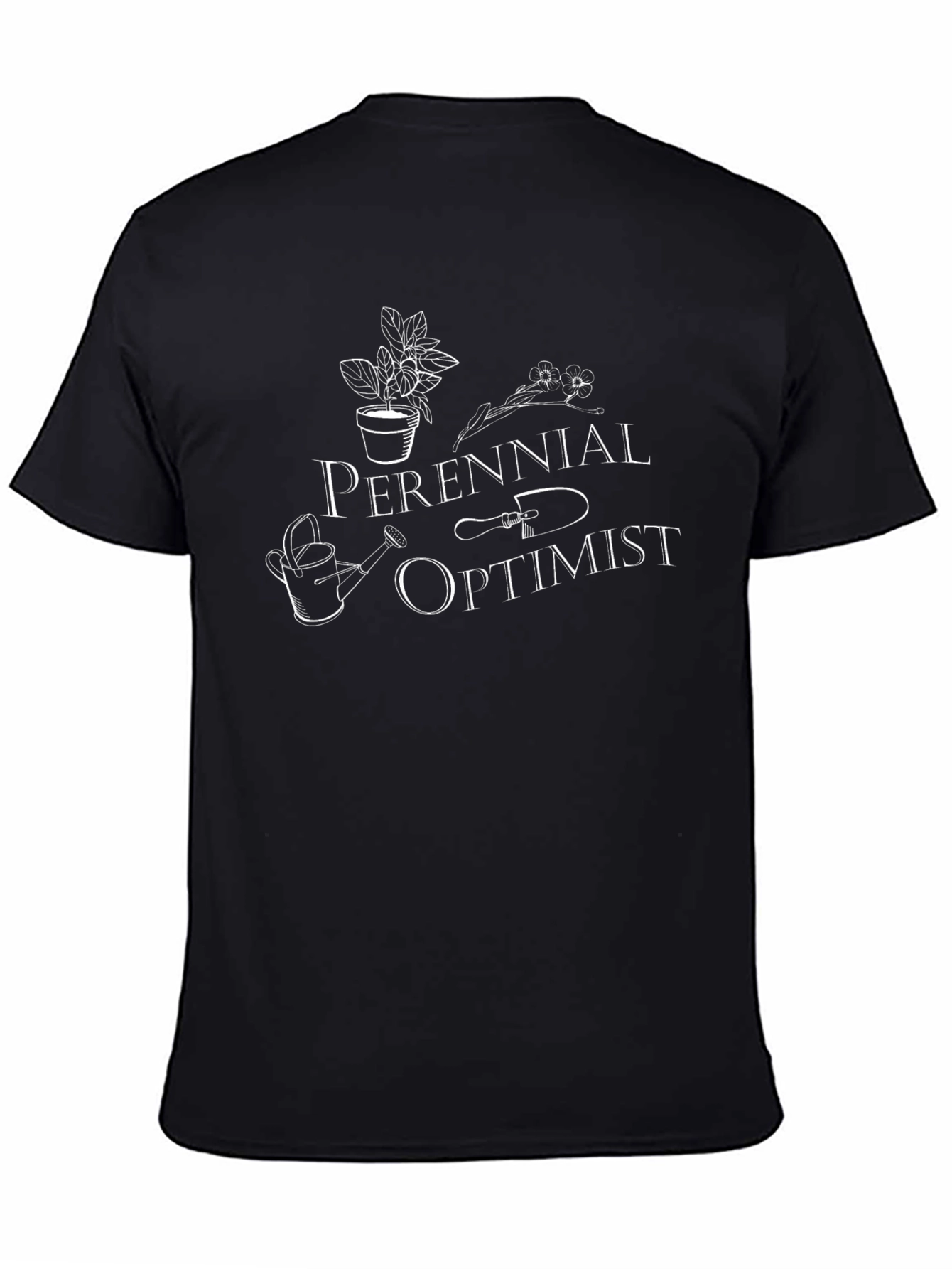 Perennial Optimist Graphic T-Shirt - Gardening Lover Tee