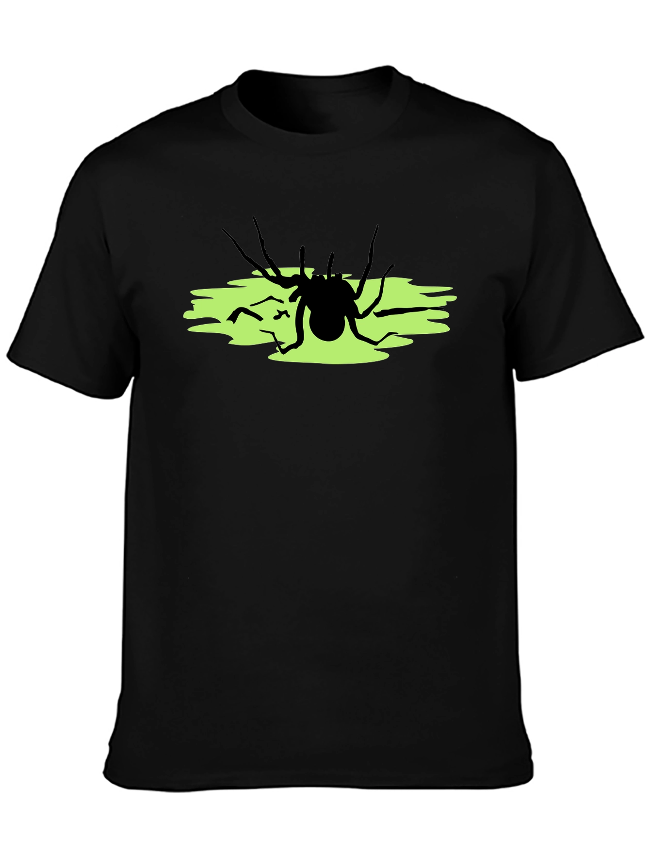 Spider Graphic Black T-Shirt
