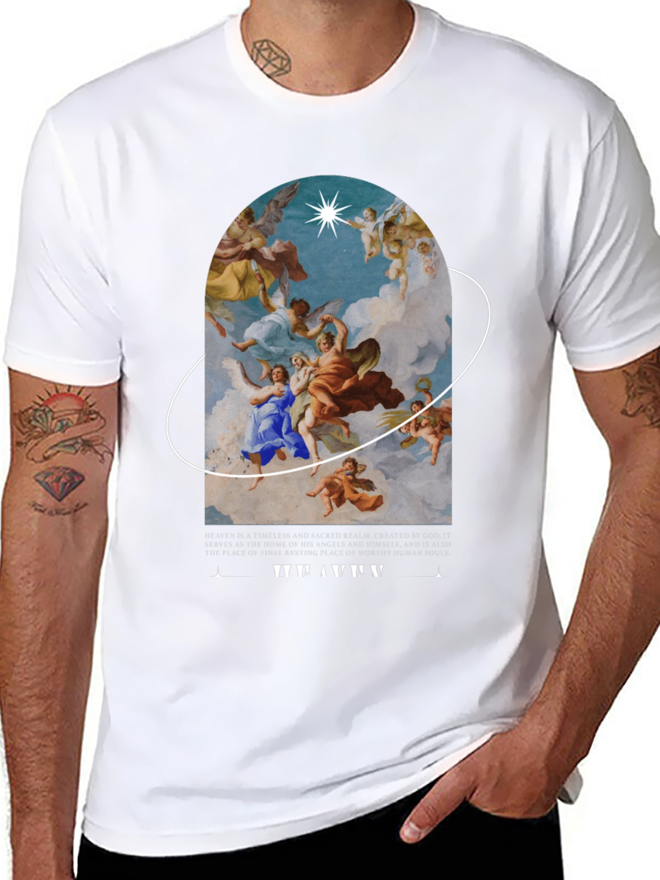 Heavenly Art Graphic Tee