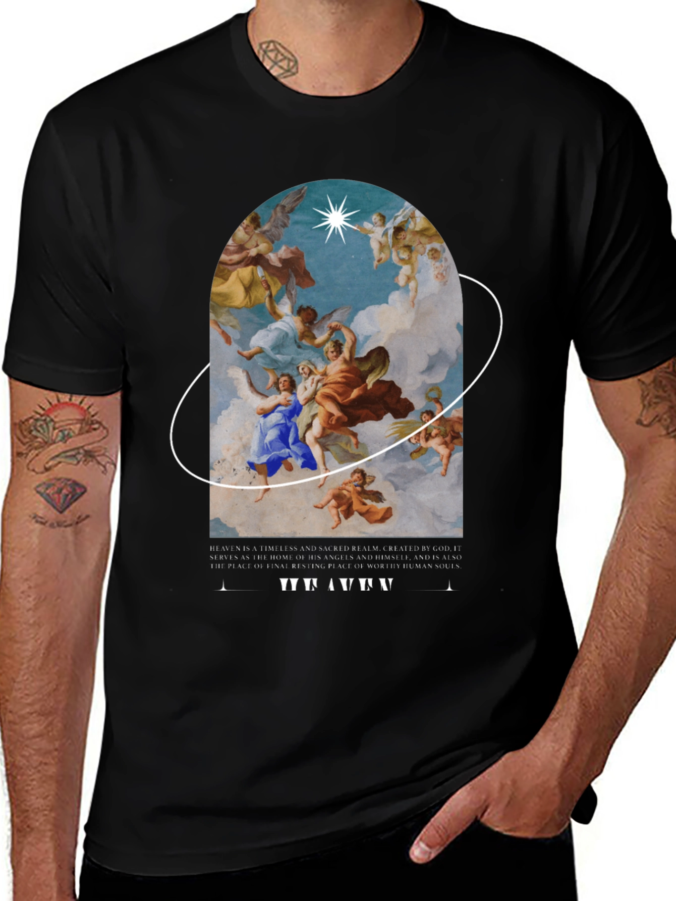 Heavenly Art Graphic Tee