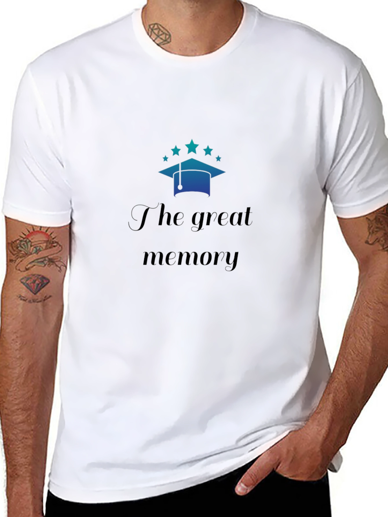 The Great Memory Black Tee
