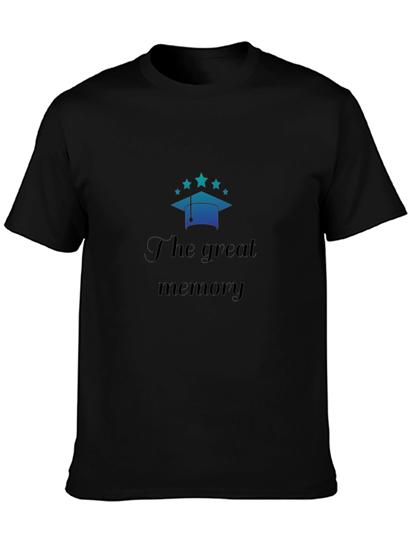 The Great Memory Black Tee